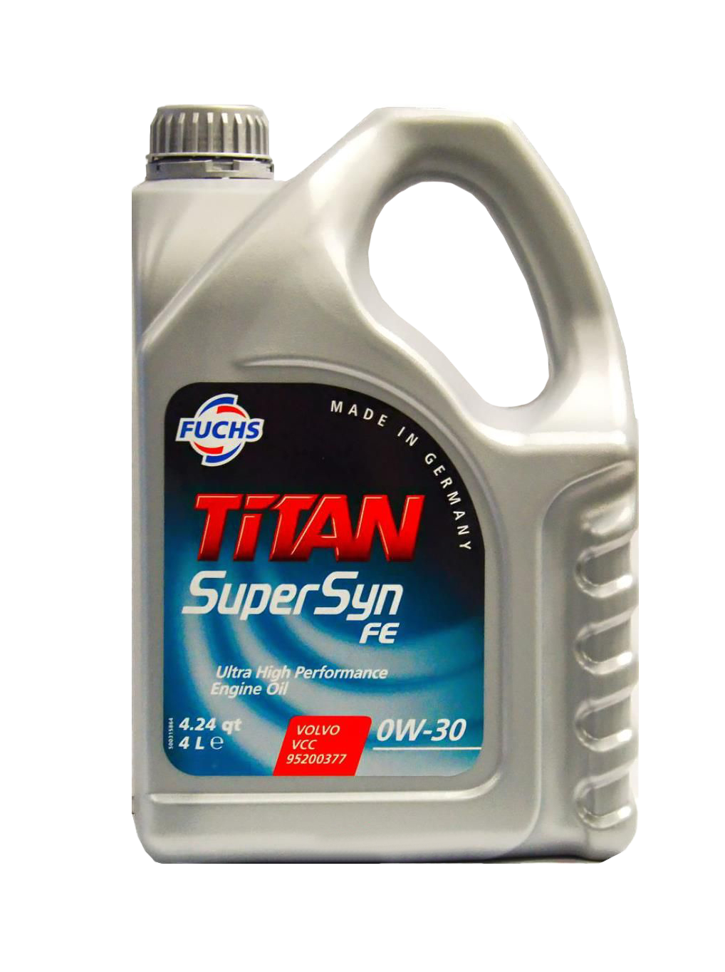 Моторное масло Fuchs TITAN SUPERSYN FE 0W-30, 4л